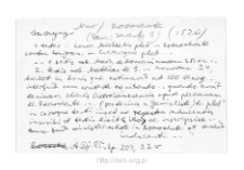 Zaręby-Sasiny, now part of village Zalesie-Stefanowo. Files of Nur district in the Middle Ages. Files of Historico-Geographical Dictionary of Masovia in the Middle Ages
