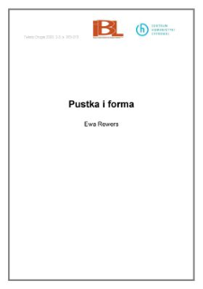 Pustka i forma