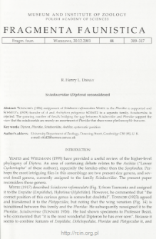 Sciadoceridae (Diptera) reconsidered