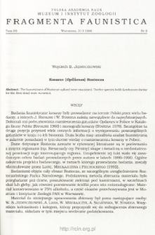 Zaleszczotki (Pseudoscorpiones) Roztocza