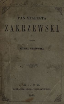 Pan starosta Zakrzewski