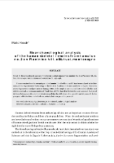 Bioarchaeological analysis of the human skeletal remains from tumulus No. 2 on Planinica Hill, ob&scaron;. Tuzi, Montenegro