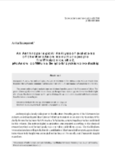 An Anthropological Analysis of Skeletons of the Mierzanowice Culture People from Książnice, Site 2, Pacanów commune, Świętokrzyskie voivodeship = Analiza antropologiczna szkieletów ludności kultury mierzanowickiej z Książnic, stan. 2, gm. Pacanów, woj. świętokrzyskie