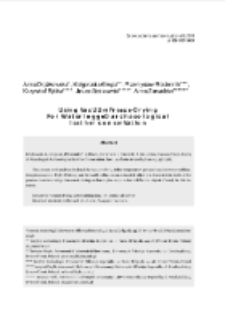 Using Vacuum Freeze-Drying for Waterlogged Archaeological Leather Conservation = Wykorzystanie techniki suszenia pr&oacute;żniowego w niskich temperaturach do konserwacji zabytkowych sk&oacute;r