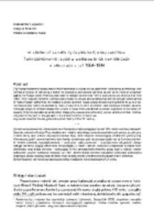 Mikroświat kamienicy czynszowej doby zabor&oacute;w. Funkcjonowanie i życie w warszawskich kamienicach w źr&oacute;dłach z lat 1864&ndash;1914