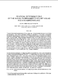 Political determinants of Indian pilgrimages to Mount Kailas and Manasarovar Lake