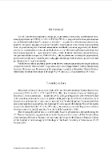 Od Redakcji = From the Editors = Editorial