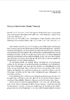 Leśno i mikroregion w p&oacute;źnej epoce brązu i wczesnej epoce żelaza [Leśno und die Mikroregion in der Sp&auml;tbronze- und Fr&uuml;heisenzeit] Krzysztof Walenta. Chojnice 2008; Leśno i mikroregion w okresie rzymskim [Leśno und die Mikroregion in derr&ouml;mischen Keiserzeit] Krzysztof Walenta. Chojnice 2009 : [recenzja]