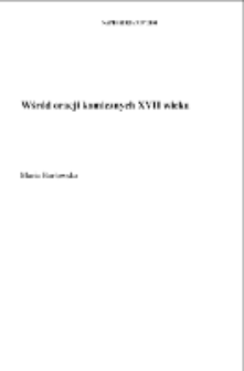 Wśród oracji komicznych XVII wieku