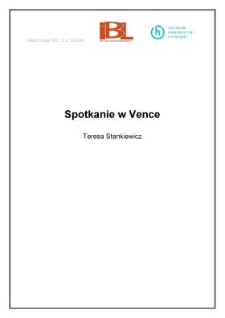 Spotkanie w Vence