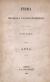 Anna : powieść