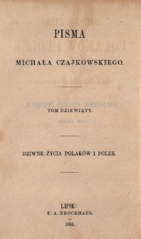 Dziwne życia Polak&oacute;w i Polek