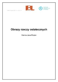 Obrazy rzeczy ostatecznych