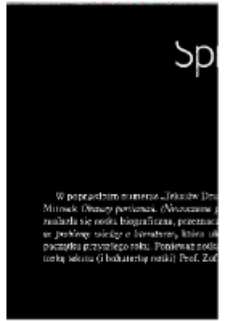 Sprostowania