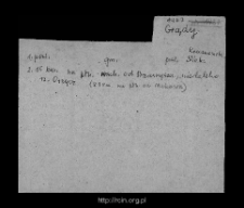 Grądy, now part of a village Żelazna Rządowa. Files of Przasnysz district in the Middle Ages. Files of Historico-Geographical Dictionary of Masovia in the Middle Ages