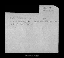 Krajewo-Wierciochy. Files of Przasnysz district in the Middle Ages. Files of Historico-Geographical Dictionary of Masovia in the Middle Ages