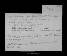 Lipa. Files of Przasnysz district in the Middle Ages. Files of Historico-Geographical Dictionary of Masovia in the Middle Ages