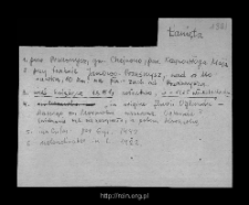 Łanięta. Files of Przasnysz district in the Middle Ages. Files of Historico-Geographical Dictionary of Masovia in the Middle Ages