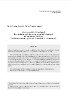 Living with the dead. Burials in early Iron Age settlement at Enisala–Palanca, Tulcea county (South-Eastern Romania)