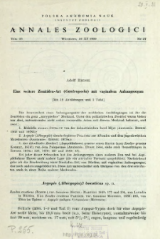 Eine weitere Zonitiden-Art (Gastropoda) mit vaginalem Anhangsorgan