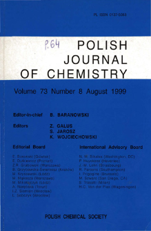 Vo.73 no 8 (1999) - SpisTreściOkładki