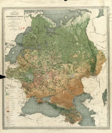Karta važnějših'' otraslej promyšlennosti Evropejskoj Rossìi : sostavlena na osnovanìi karty izdannoj Central'nym'' Statističeskim'' Komitetom''