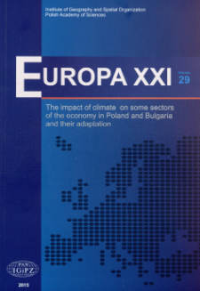 Agroclimatic conditions in Bulgaria and agricultural adaptation