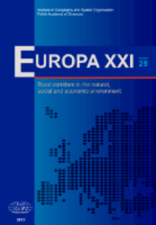 Europa XXI 28 (2015), Contents