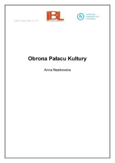 Obrona Pałacu Kultury (wstęp)