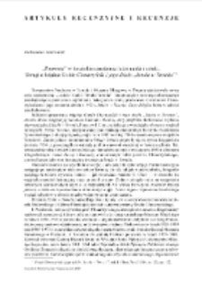 „Pierwszy” w toruńskim panteonie ludzi nauki i sztuki. Uwagi o książce Gwido Chmarzyński i jego dzieło „Sztuka w Toruniu” : [recenzja]