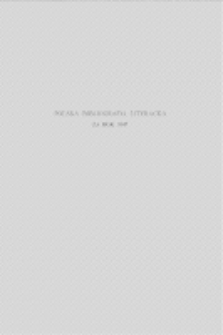 Polska Bibliografia Literacka za rok 1947