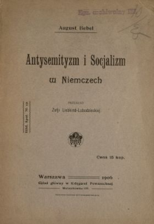 Antysemityzm i socjalizm w Niemczech