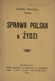 Sprawa polska a Żydzi