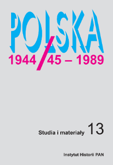 Polityka rentowo-emerytalna i legitymizacja władzy w Polsce (grudzień1970–1972)