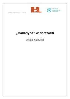 "Balladyna" w obrazach
