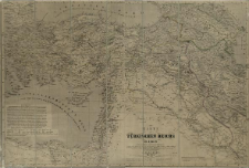Karte des T&uuml;rkischen Reichs in Asien