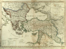 Europæische und Asiatische Türkey = Carte d'Empire de Turquie en Europe et en Asie