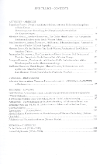 Spis treści = Contents