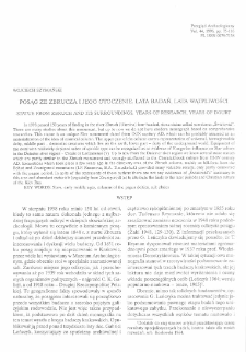 Posąg ze Zbrucza i jego otoczenie. Lata badań, lata wątpliwości