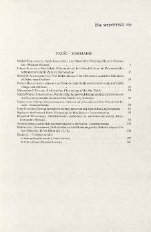 Treść = Sommaire