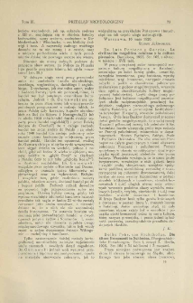 Die ältere Bronzezeit in Schlesien, Bolko Frhr. von Richthofen, Berlin, 1926 : [recenzja]
