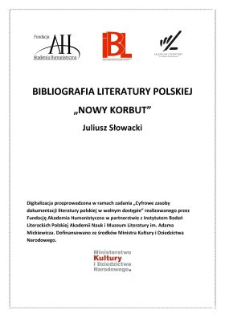Juliusz Słowacki