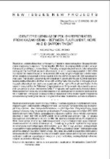 Identity Dilemmas of Polish Repatriates from Kazakhstan &ndash; Between Fulfilment, Hope and Disappointment