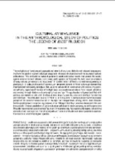 Cultural Ambivalence in the Anthropological Study of Politics. The Legend of J&oacute;zef Piłsudski