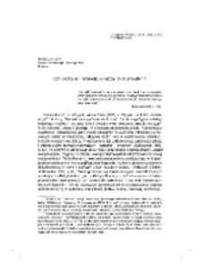 Czy katolik i ewangelik mogą być „braćmi”?