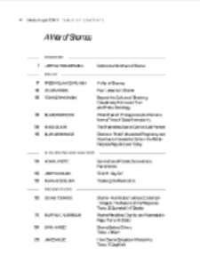 Teksty Drugie Nr 4 (2016), Table of contents