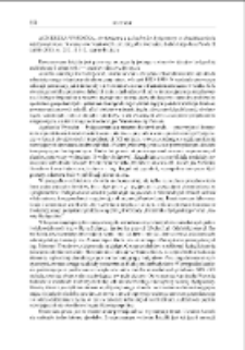Architektura i urbanistyka Bydgoszczy w dwudziestoleciu międzywojennym, Agnieszka Wysocka, Towarzystwo Naukowe Katolickiego Uniwersytetu Lubelskiego Jana Pawła II, Lublin 2015, ss. 252 , il. 112, czarno-białych : [recenzja]