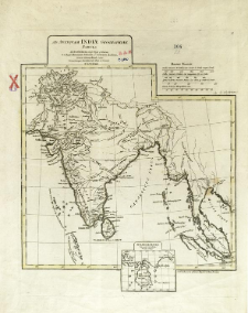 Ad Antiquam Indi&aelig; Geographiam Tabula