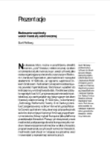 Budowanie wsp&oacute;lnoty wok&oacute;ł literatury elektronicznej