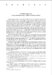 Z Werdumem po kraju. Uwagi na temat nowego wydania Dziennika podróży : [recenzje]